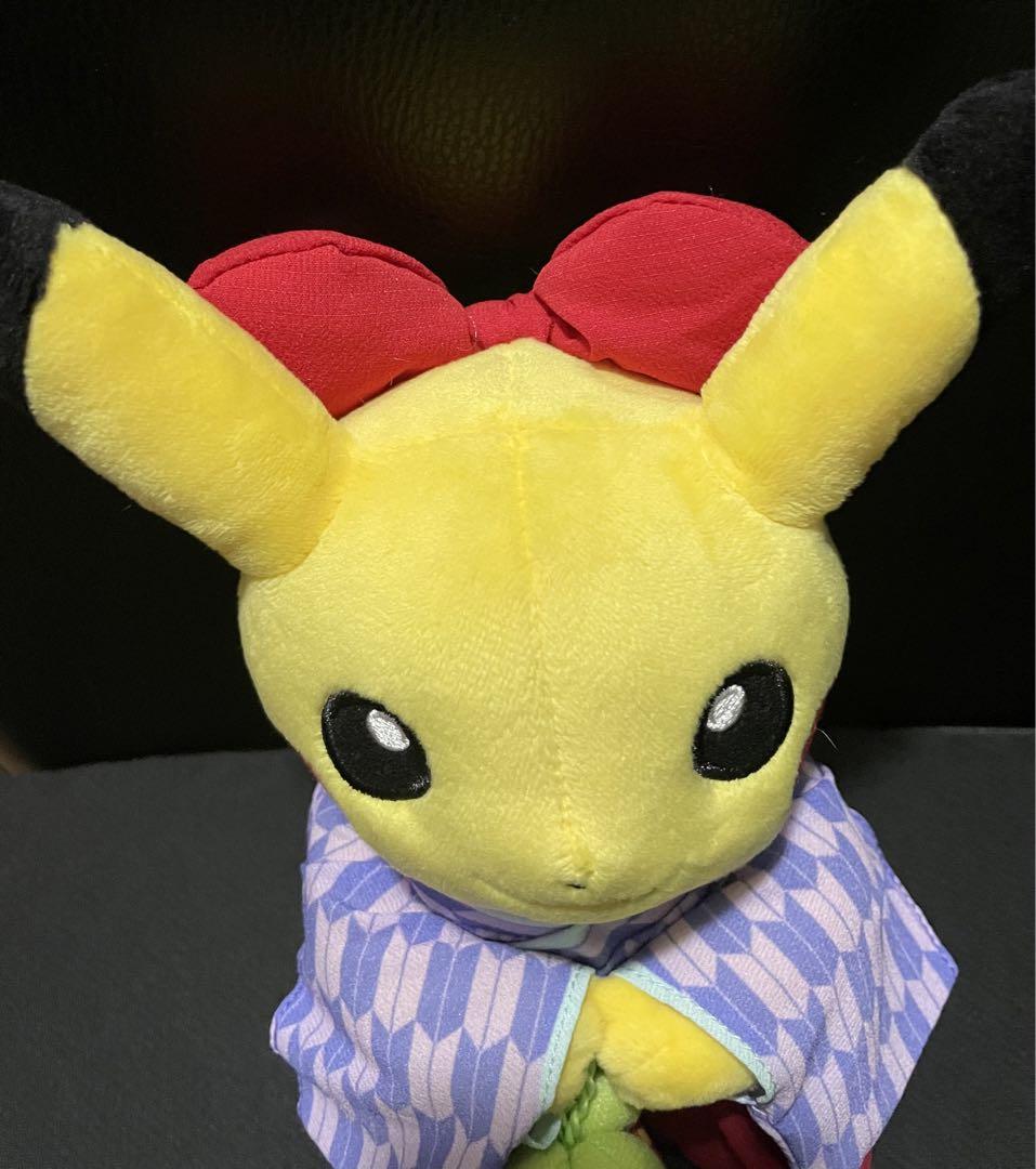 レア❤️ ポケモンセンター 袴姿のピカチュウ ぬいぐるみ(メス) Amazon.co.jp: ポケモンセンターオリジナル ぬいぐるみ 袴姿の