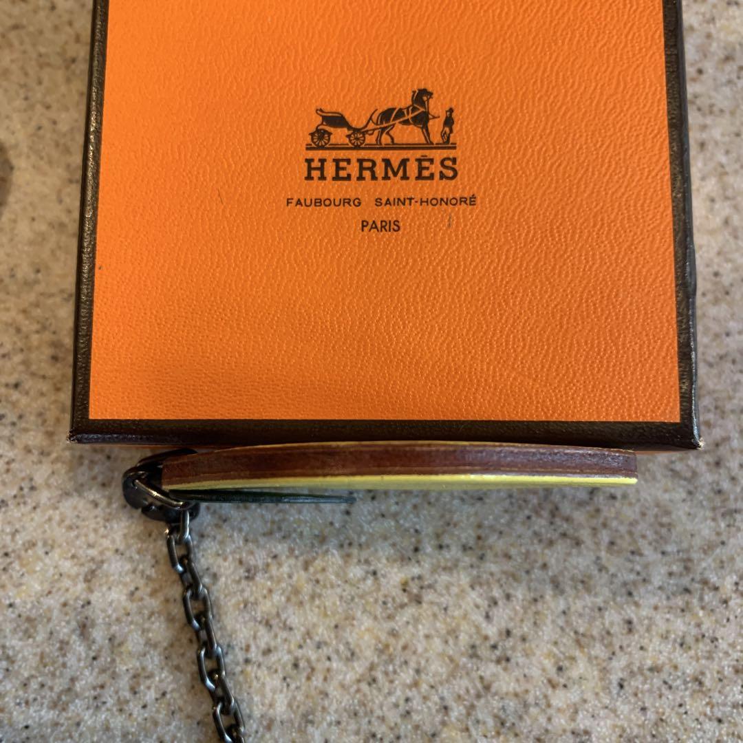 HERMES レモン型キーホルダー【新品未使用】