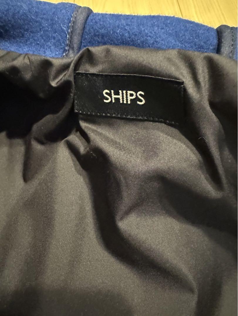 ダッフルコート アウター ブルー SHIPS