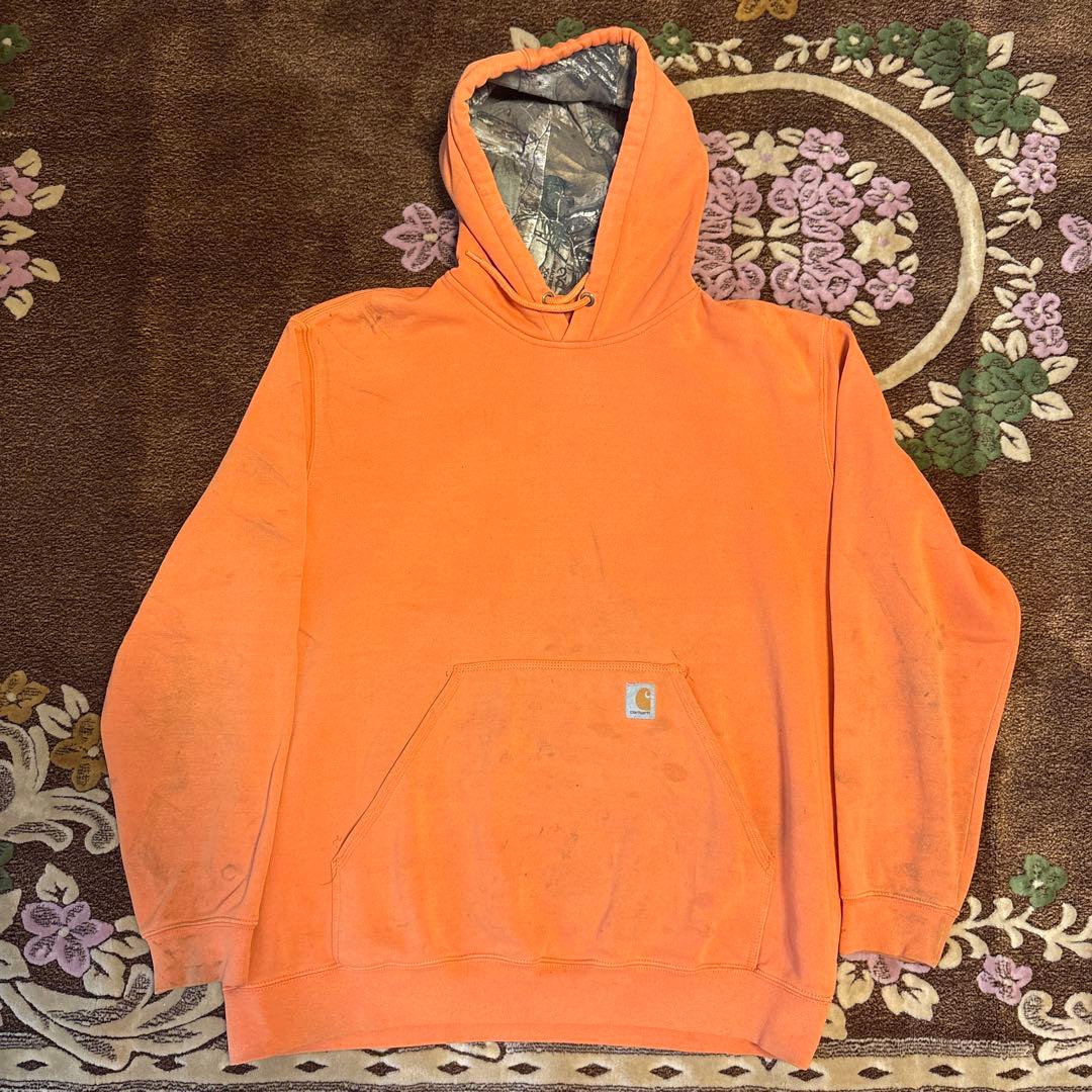 Carhartt フーディ パーカー リアルツリーカモ