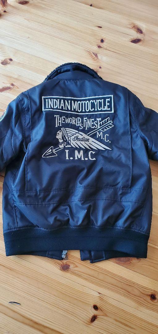 希少　Indian Motorcycleフライトジャケット/M/馬革 インディアン モーターサイクル フライト ジャケット バイク