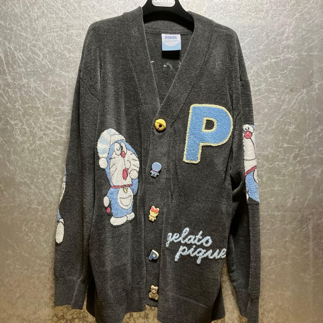 ジェラートピケ　ドラえもんカーディガン　ユニセックス新品未使用