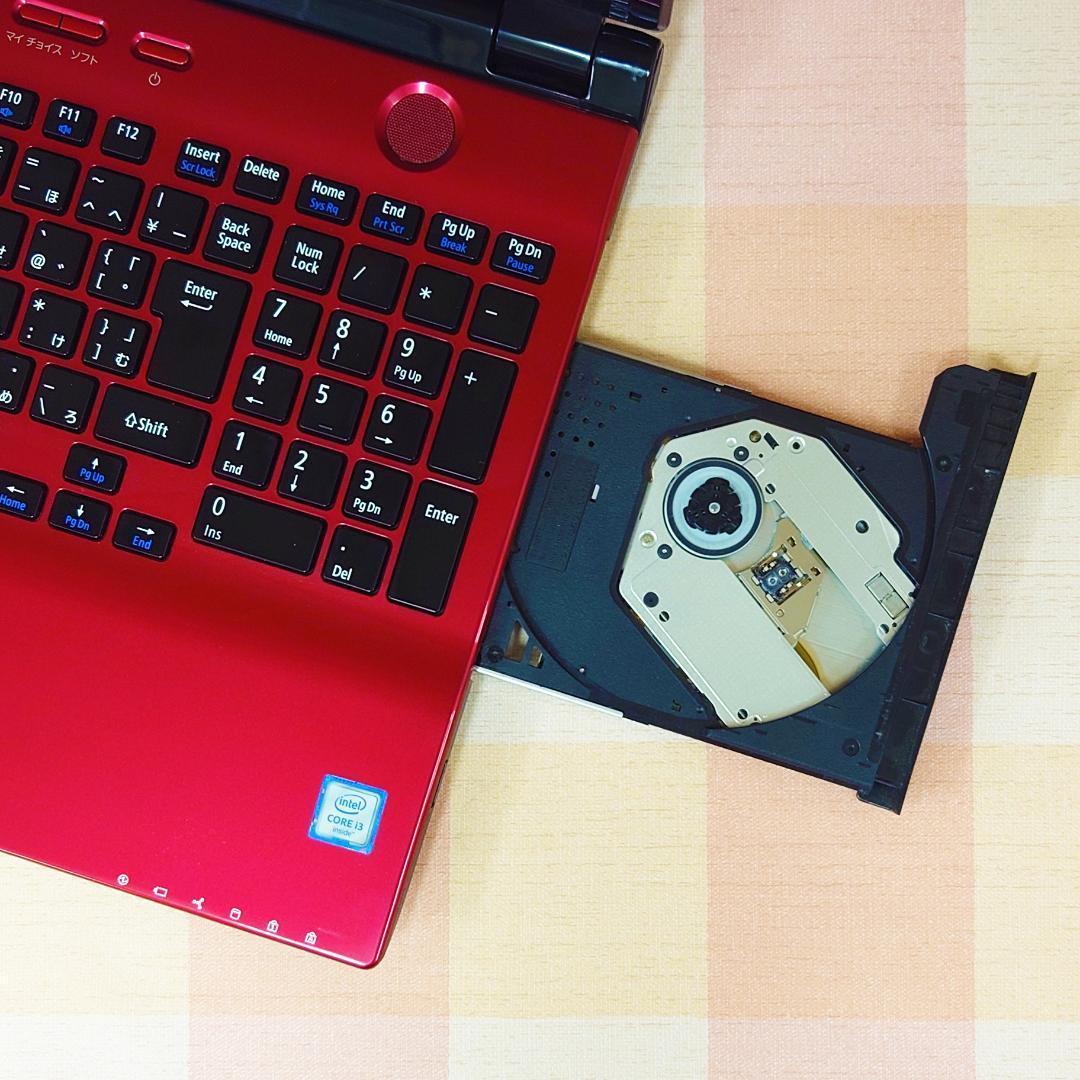 Windows11 オフィス付き 新品SSD 赤ノートパソコン ✨初期設定済✨ 北*ね様 Windows11 オフィス付き 新品SSD i7 赤ノートパソコン