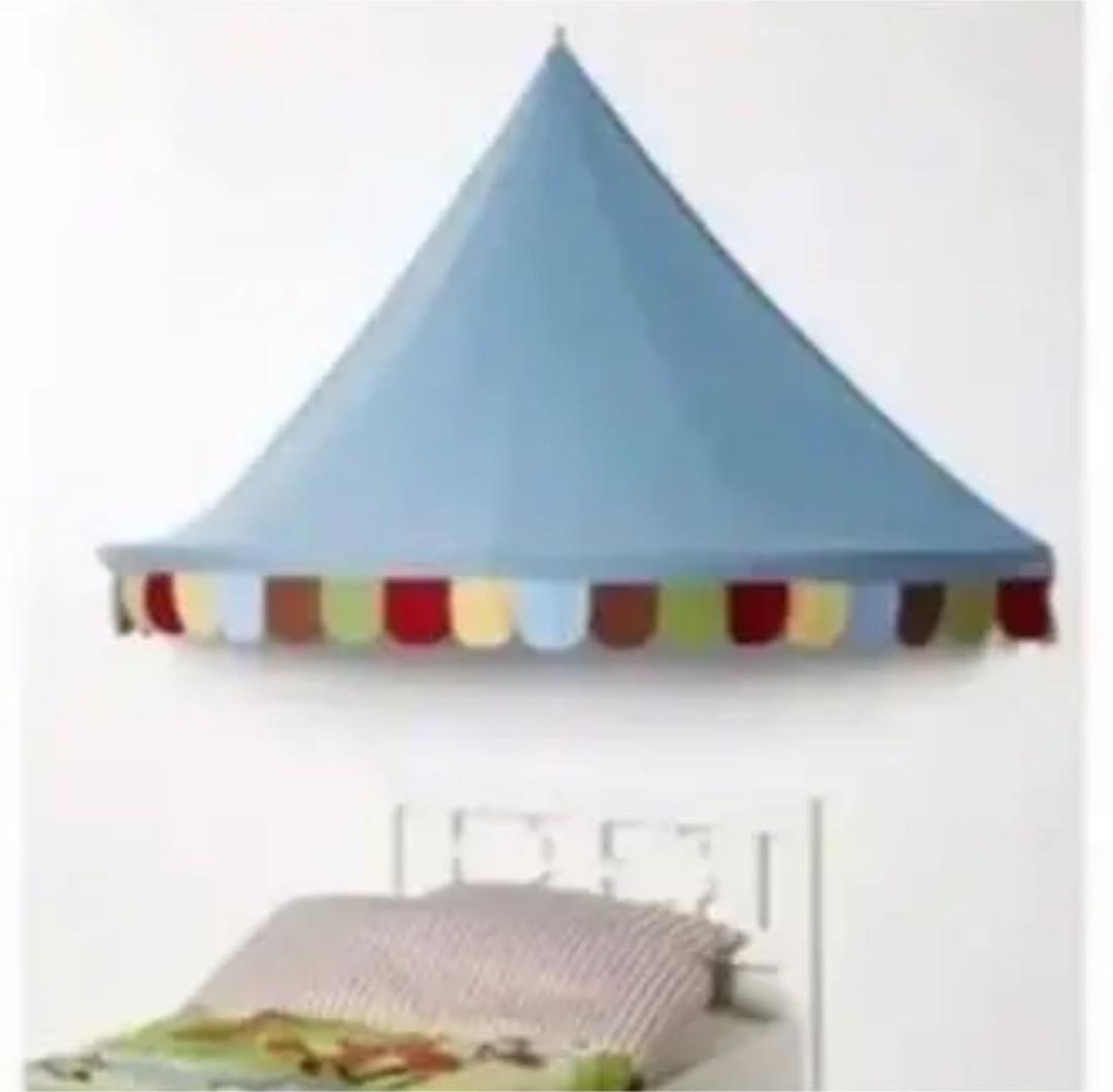 メルカリ Ikea ベッドキャノピー 廃盤品 サーカステント 天蓋 キッズ テント ベビー家具 寝具 室内用品 2 650 中古や未使用のフリマ