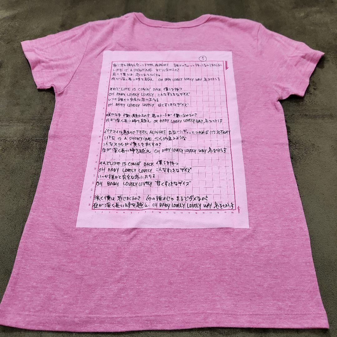 新品未使用】小沢健二 ラブリーTシャツ ピンク - メルカリ