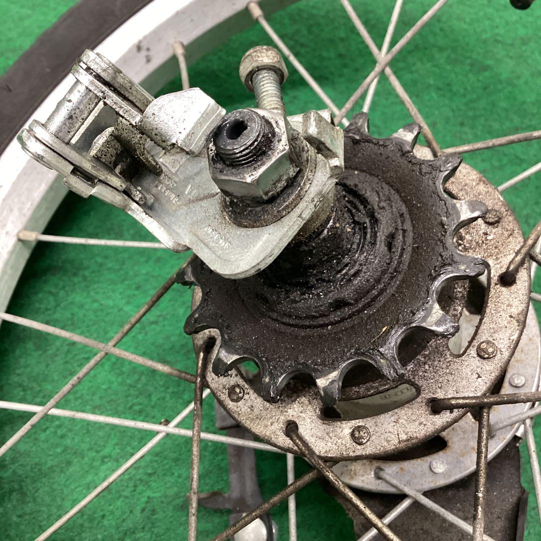 アルミ 内装３段リム　16x1.75 タイヤ付 16t リア 後用 16インチ