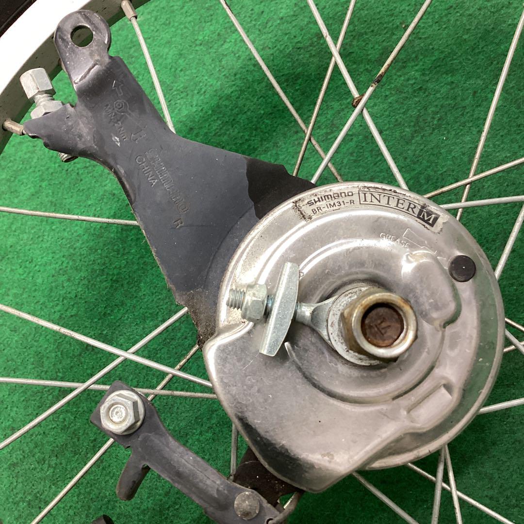 アルミ 内装３段リム　16x1.75 タイヤ付 16t リア 後用 16インチ