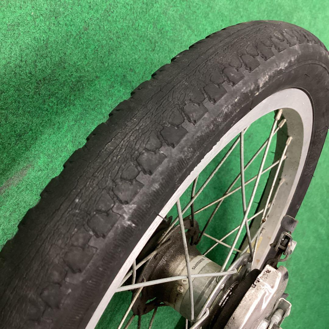 アルミ 内装３段リム　16x1.75 タイヤ付 16t リア 後用 16インチ