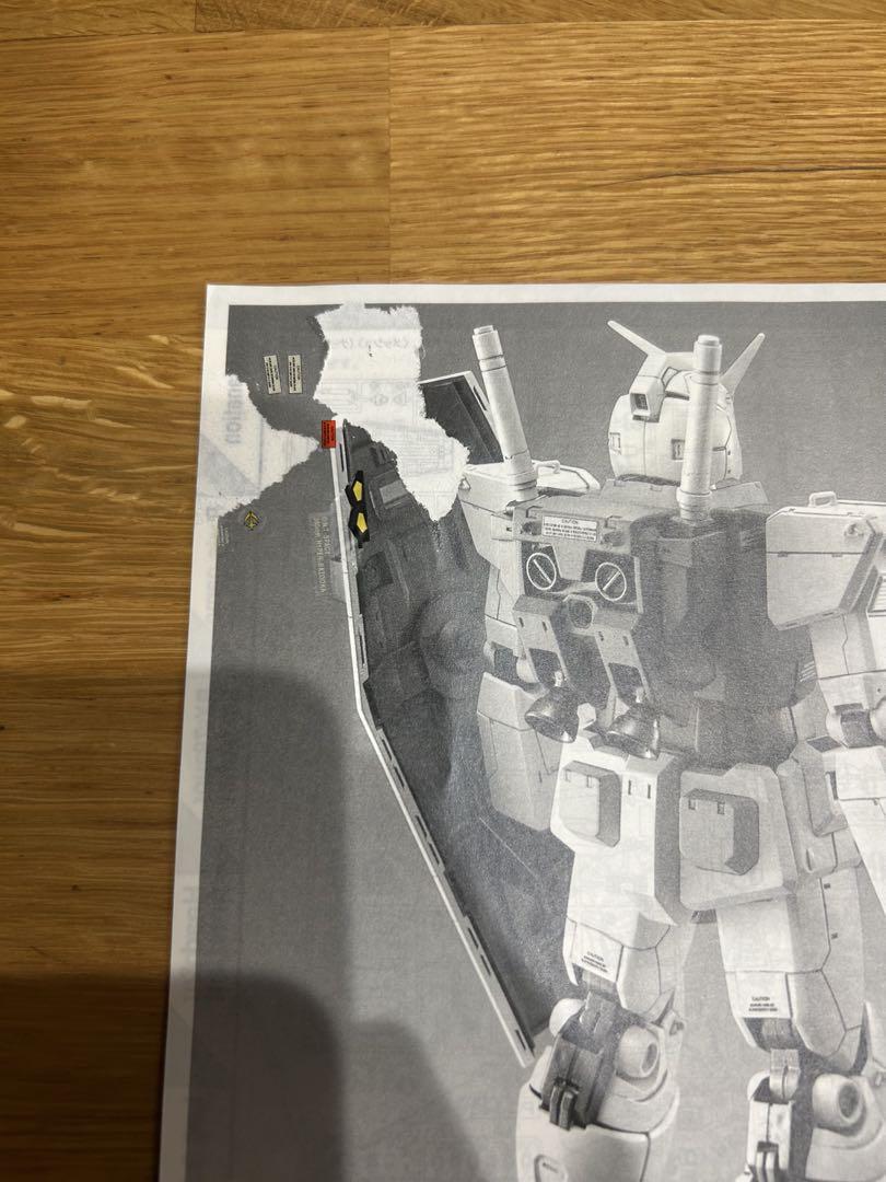 ガンプラ　販売10周年記念　ガンダムRX-2 アジア限定　※デカール欠品有り ガンプラ販売10周年記念ガンダムRX-2 アジア限定※デカール欠品有り
