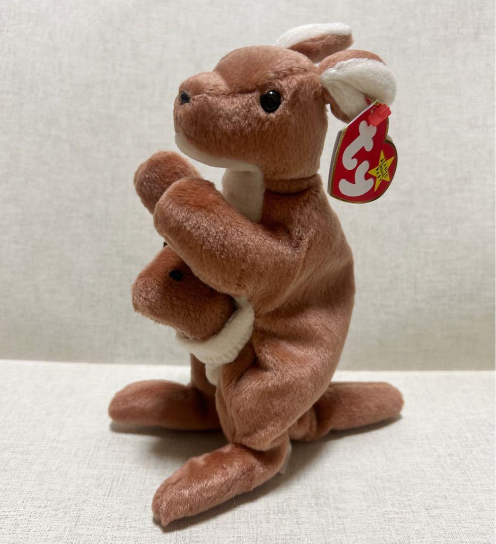 TY ビーニーベイビーズ　ヤギ　ぬいぐるみ　タグ付き TY ビーニーベイビーズ ヤギ ぬいぐるみ タグ付き