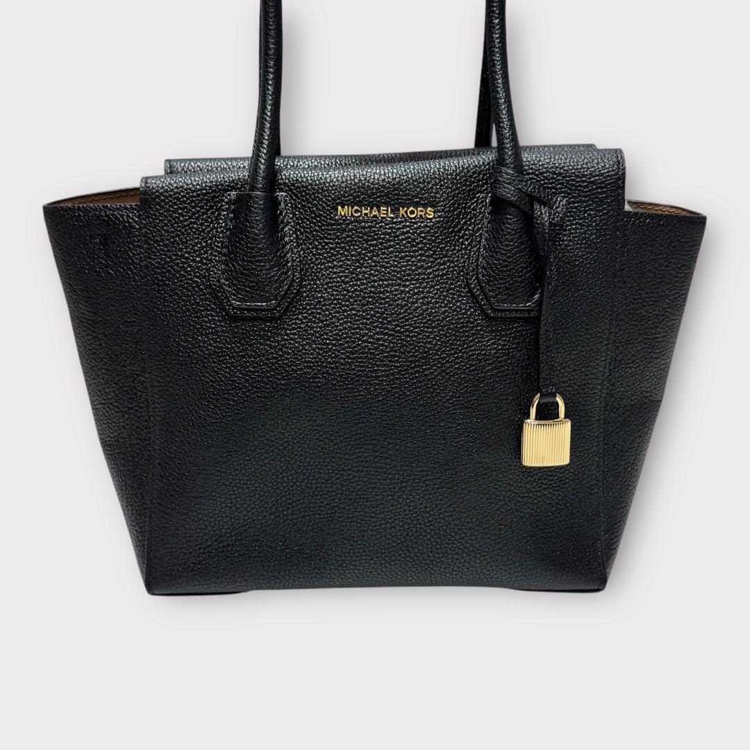 極美品☆MICHAEL KORSマイケルコース 2wayショルダーバッグ 黒
