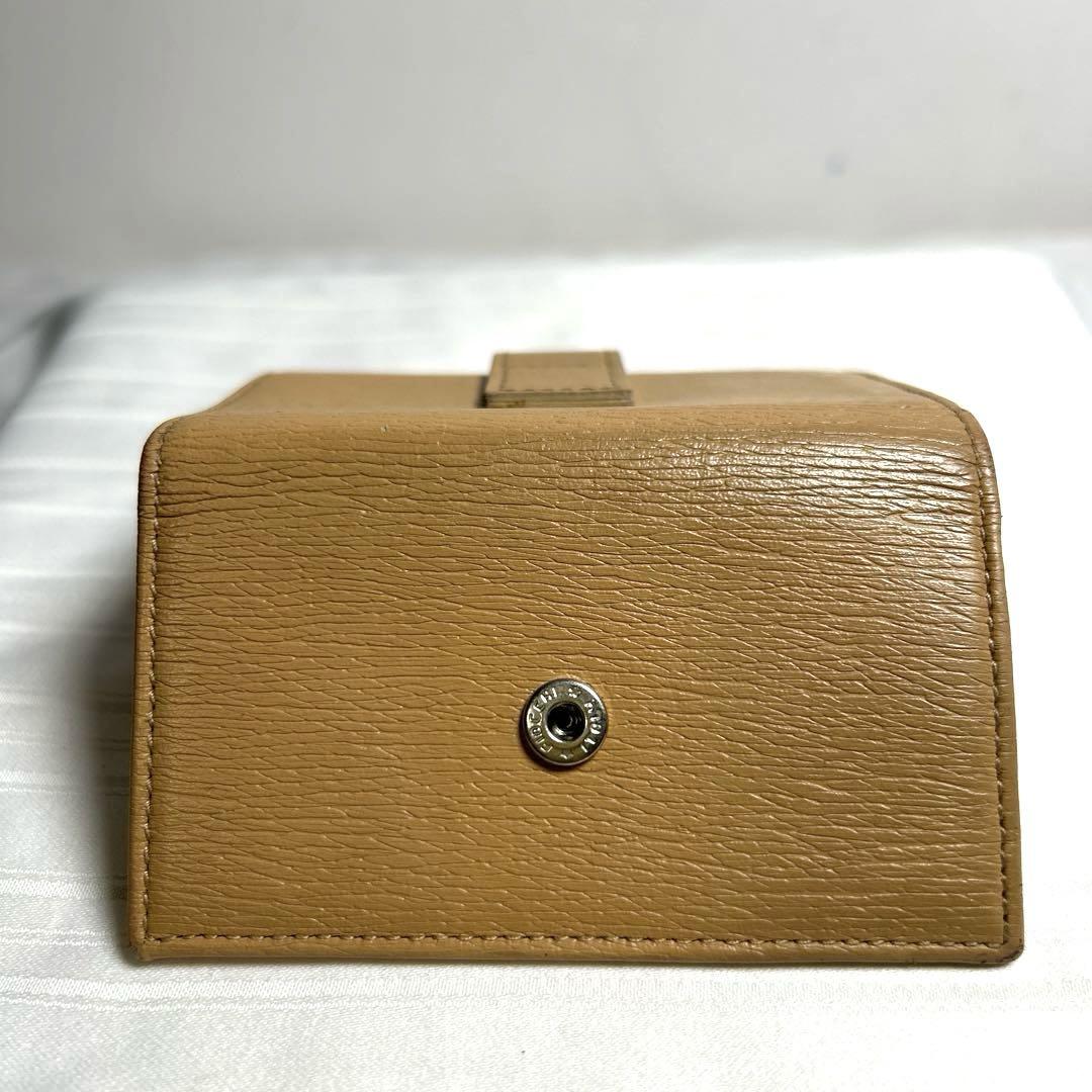 【美品】GUCCI♤グッチ♤キーケース♤6連♤レザー♤キャメル GUCCI キーケース 】6連 グッチ レザー Gロゴ 三つ折り キャメル