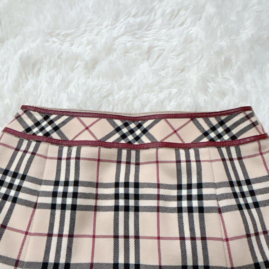 ❤︎美品❤︎BURBERRY BLUE LABEL ノバチェック　ボックススカート
