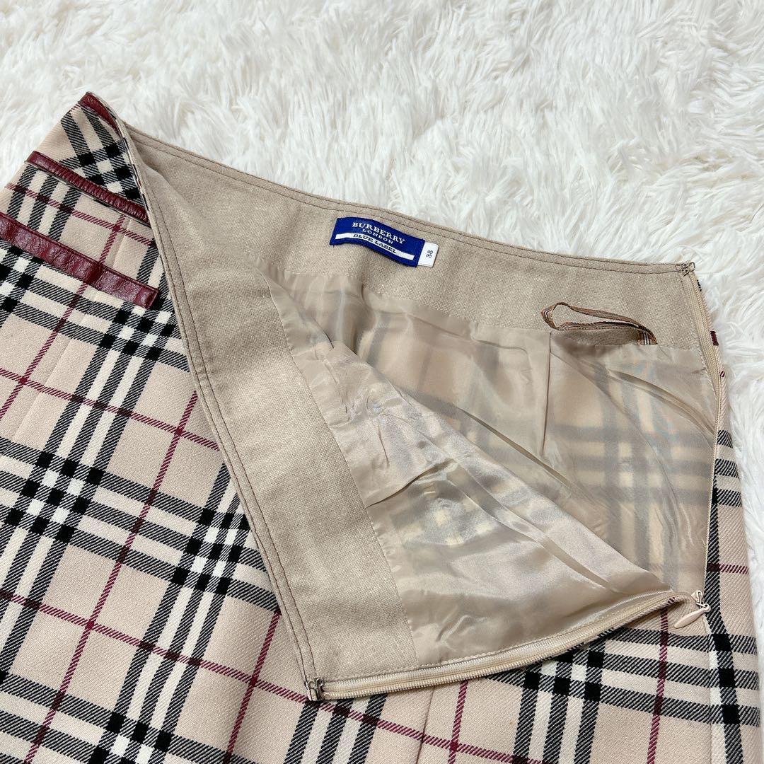 ❤︎美品❤︎BURBERRY BLUE LABEL ノバチェック　ボックススカート