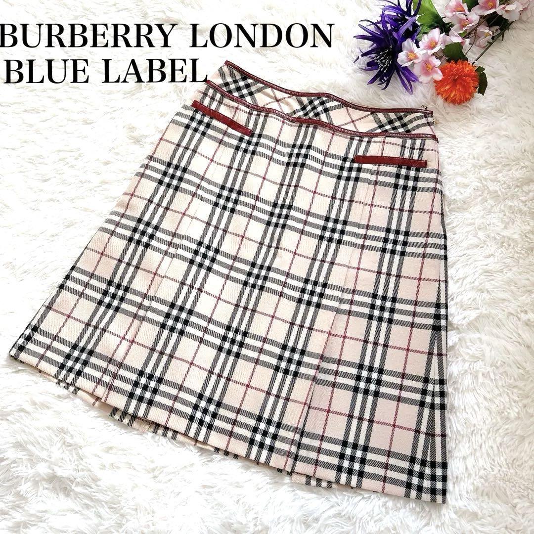 ❤︎美品❤︎BURBERRY BLUE LABEL ノバチェック　ボックススカート