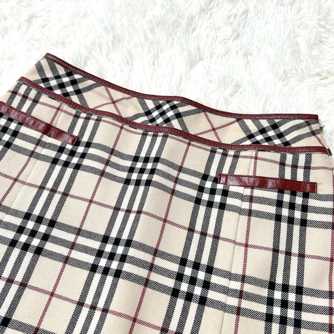 ❤︎美品❤︎BURBERRY BLUE LABEL ノバチェック　ボックススカート