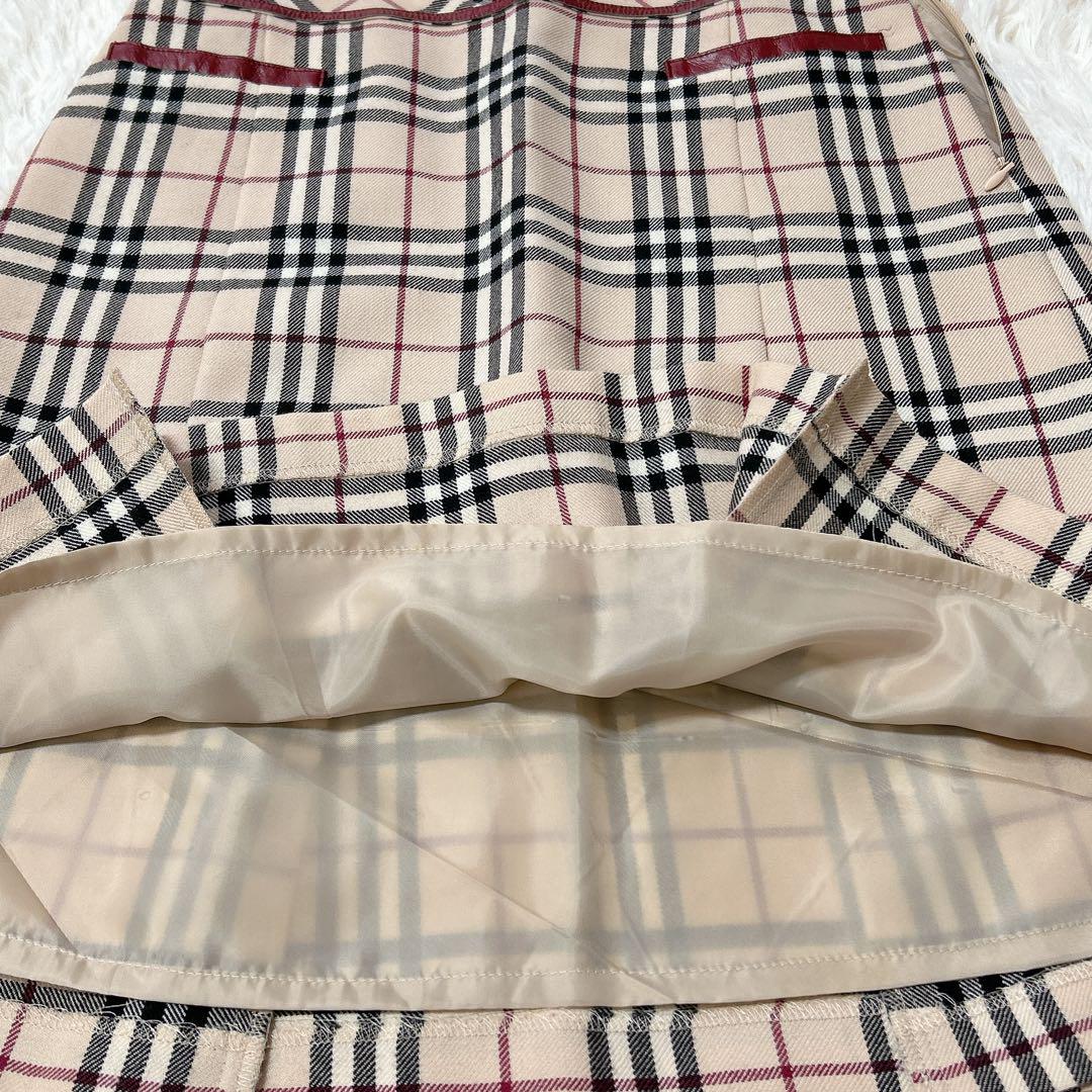 ❤︎美品❤︎BURBERRY BLUE LABEL ノバチェック　ボックススカート