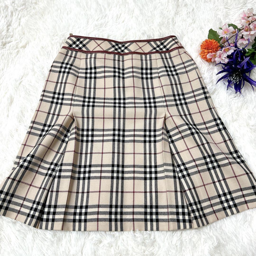 ❤︎美品❤︎BURBERRY BLUE LABEL ノバチェック　ボックススカート