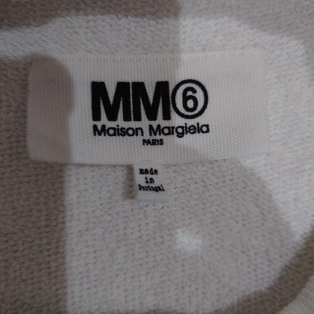 MM6 Maison Margiela ホワイトスウェット - メルカリ