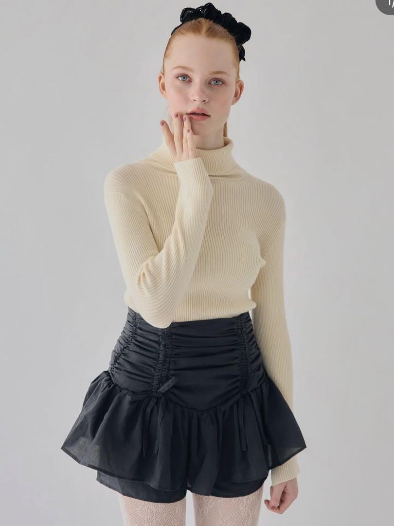 drawstring ribbon skirt TreatÜrself Treat Ürself | Treat Ürself Spring/Summer collection 2024
