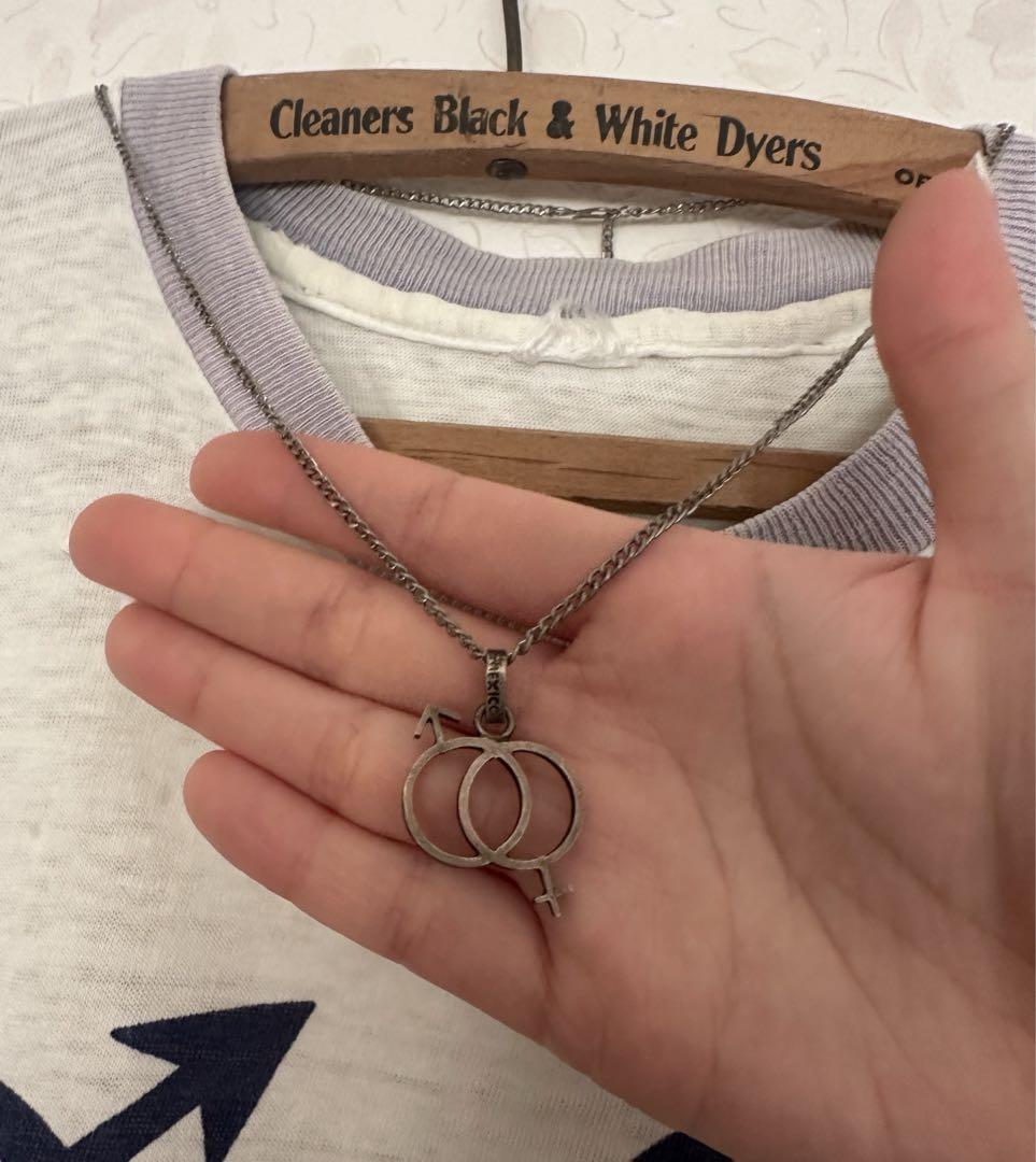 アクセサリー Vintage Mexican silver necklace charm