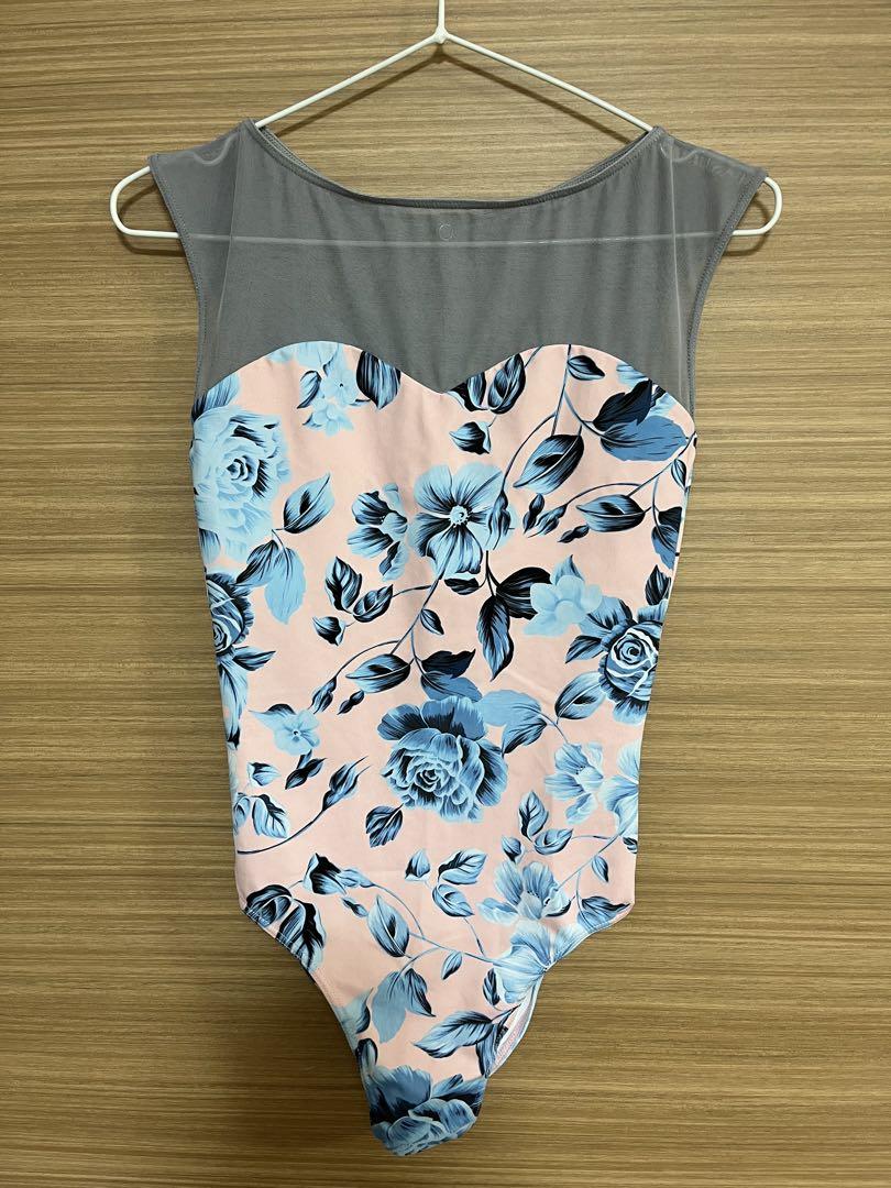 美品】stina スティナ レオタード レディース Iドロップ ブルー