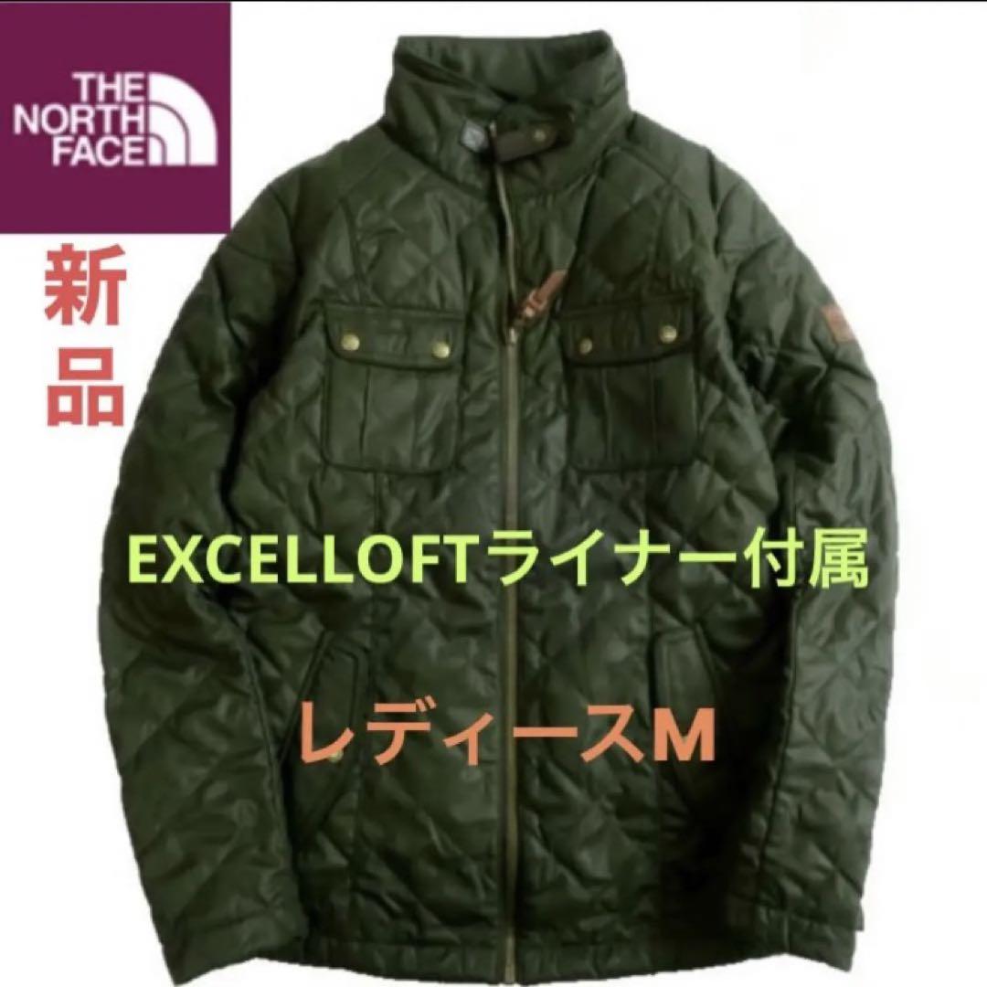 ❣️お値下中❣️【ノースフェイス】EXCELLOFTレザー風スタンドカラージャケット