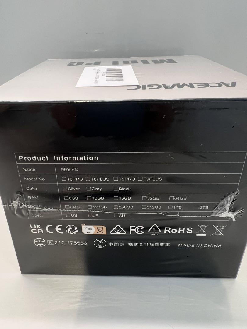 ⭐️未開封⭐️ ミニpc n100 mini pc サクサク動作 最大3.4GHz