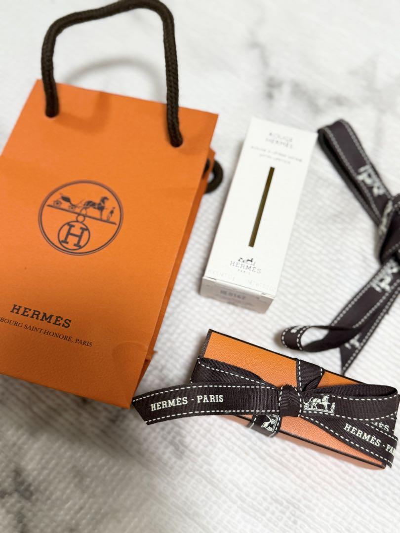 【新品未開封。ラッピング済】HERMES サティネ21 ローズエピセ　人気色