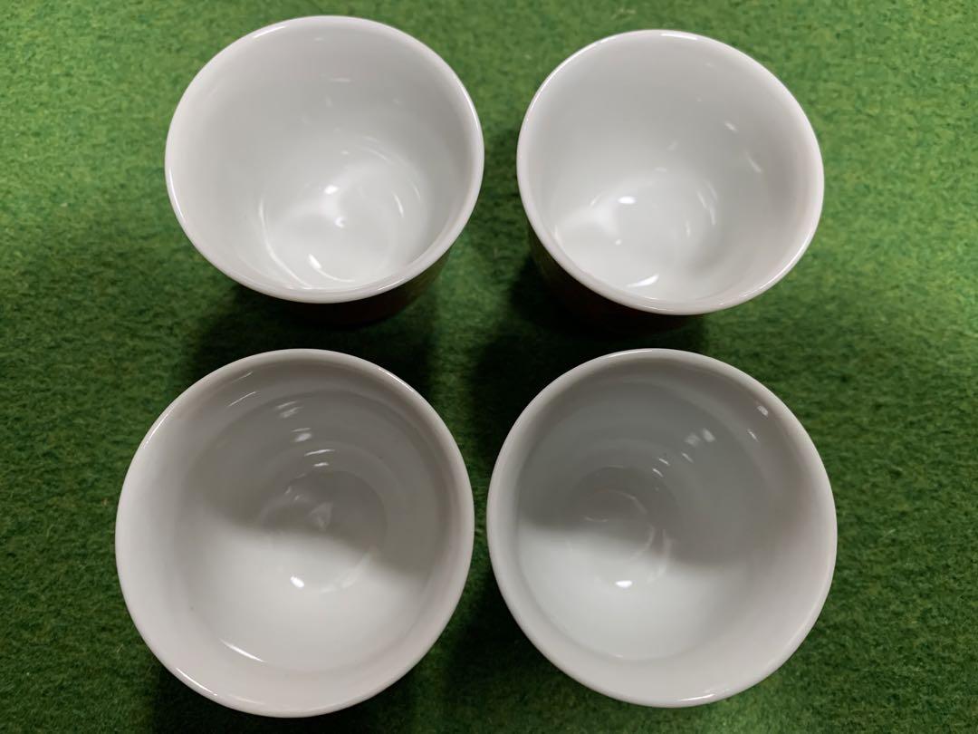 煎茶道具　茶盌　金襴　14客