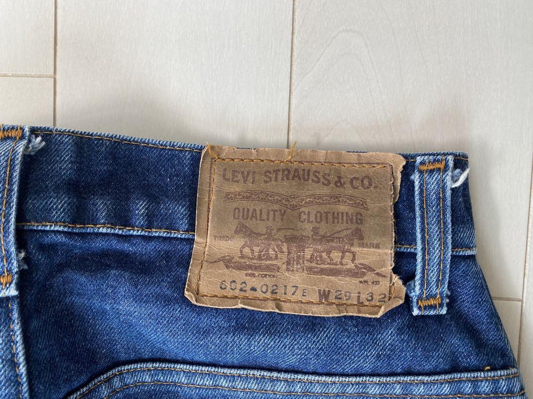 Levi's リーバイス ヴィンテージデニム 602-0217E W29 L32