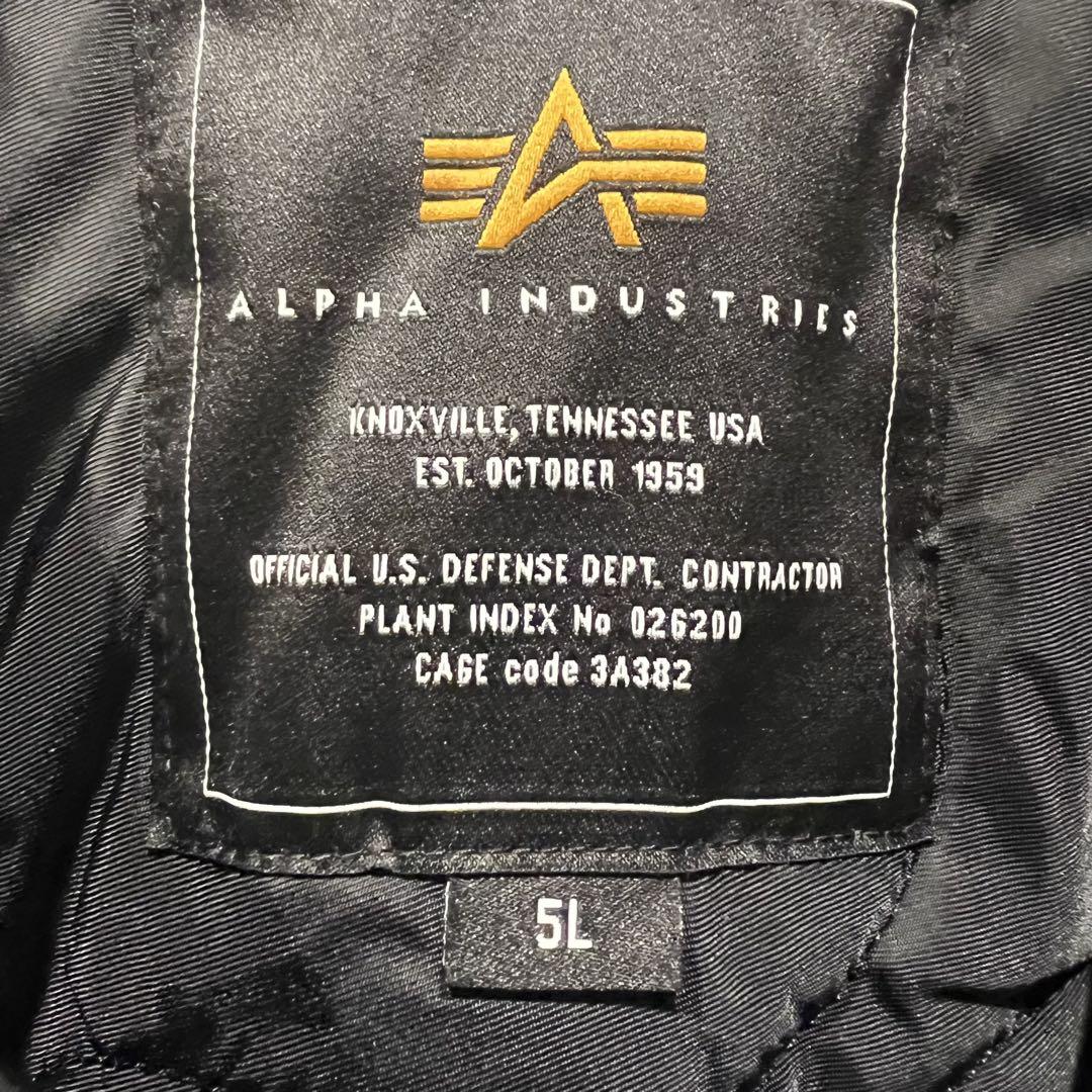 ALPHA INDUSTRIES CWU-45/P ナイロンジャケット 5L