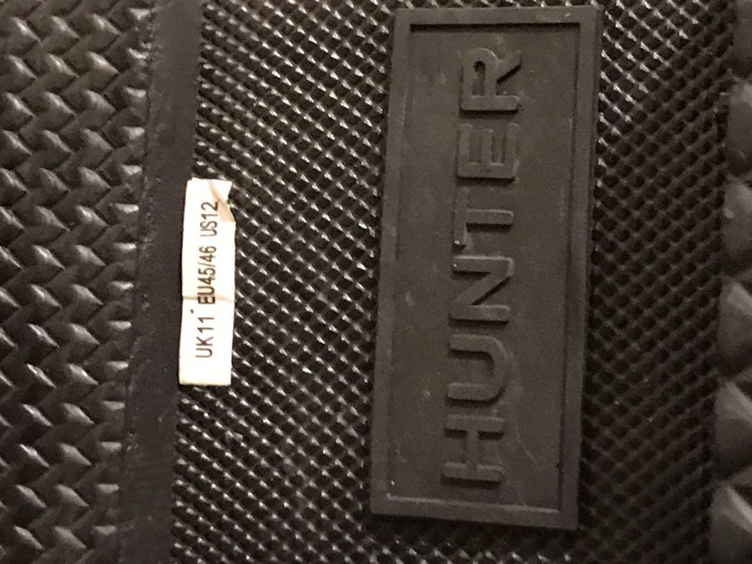 HUNTER ハンター レインブーツ UK11 US12