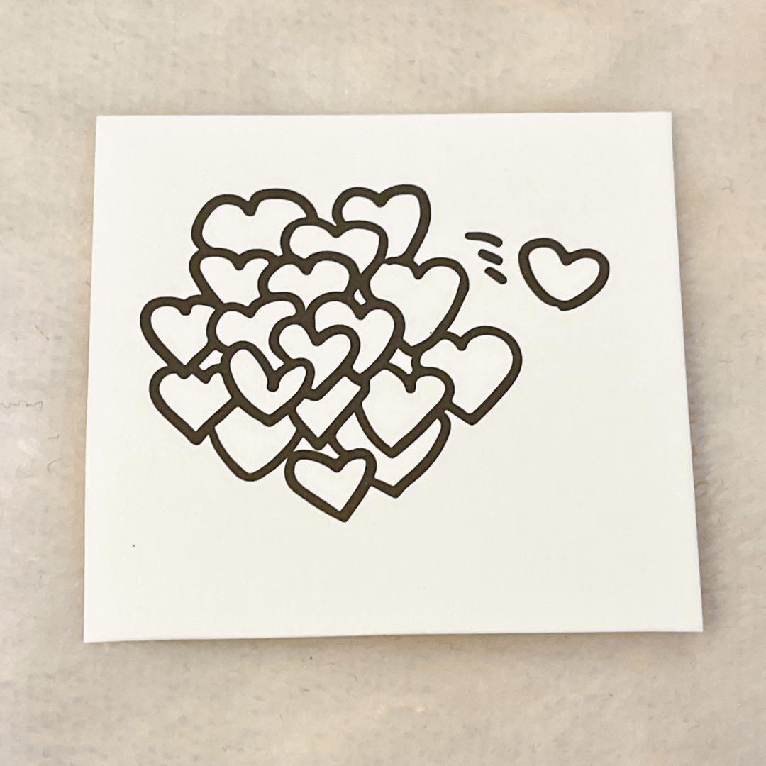 ♪ No.194_Lots of hearts ハート2週間で消えるタトゥー
