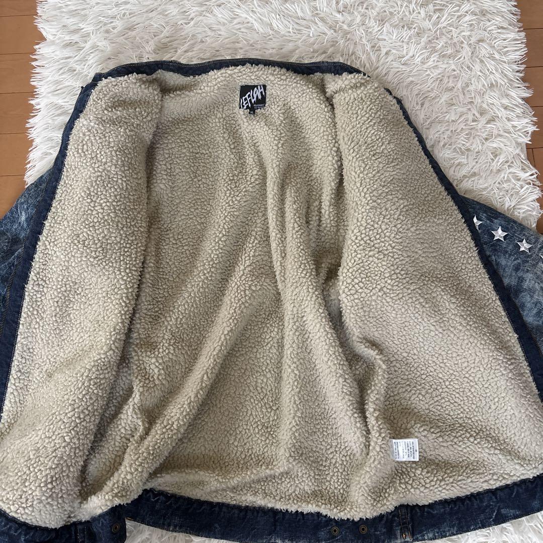 極美品⭐️ LEFLAH レフラー 10th デニムボアジャケット XL