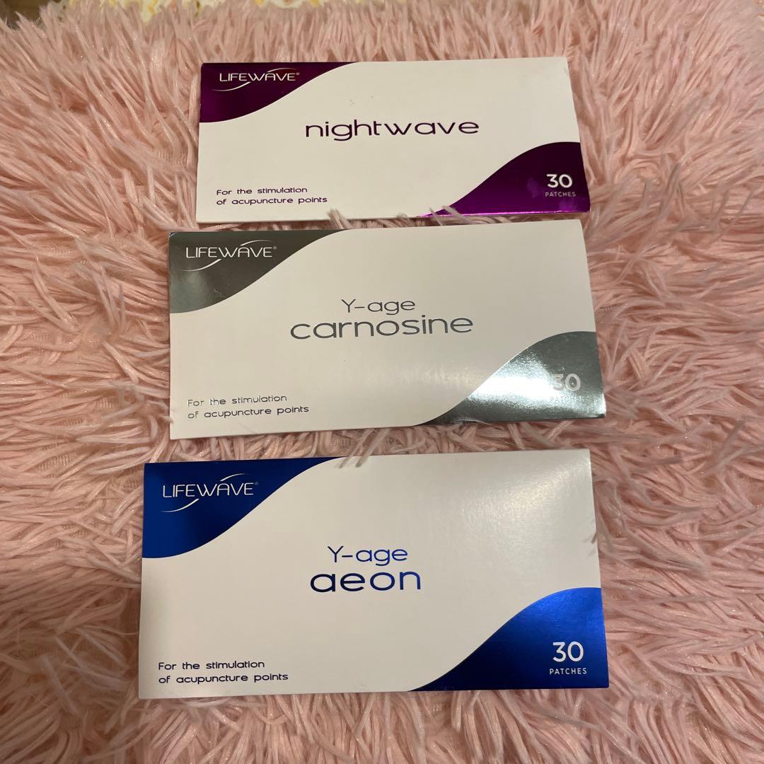 Lifewave パッチ 3種セット目立った傷や汚れなし