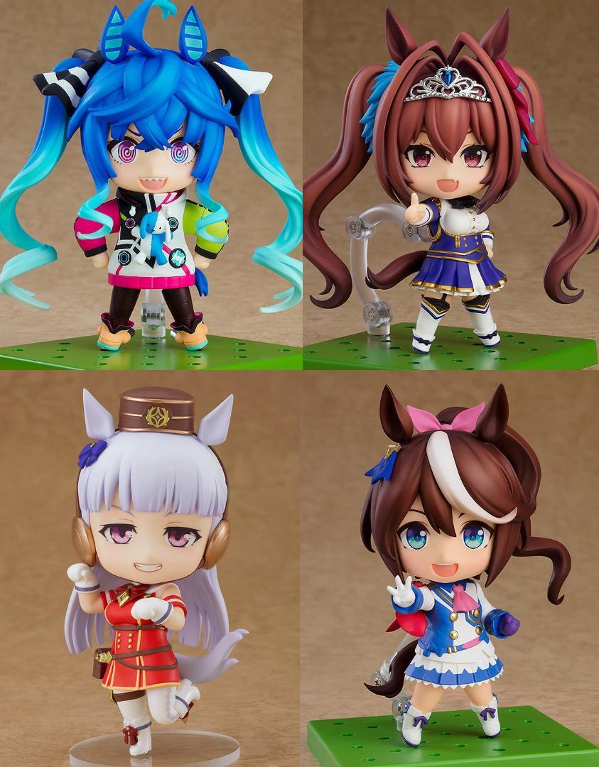 ねんどろいど ウマ娘 ダイワースカーレット ツインターボ 等 4点セット