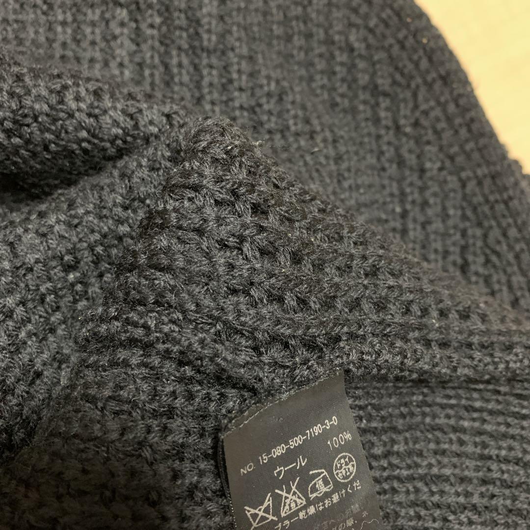 美品】ドゥーズィエムクラス ワッフル ニット タートルネック
