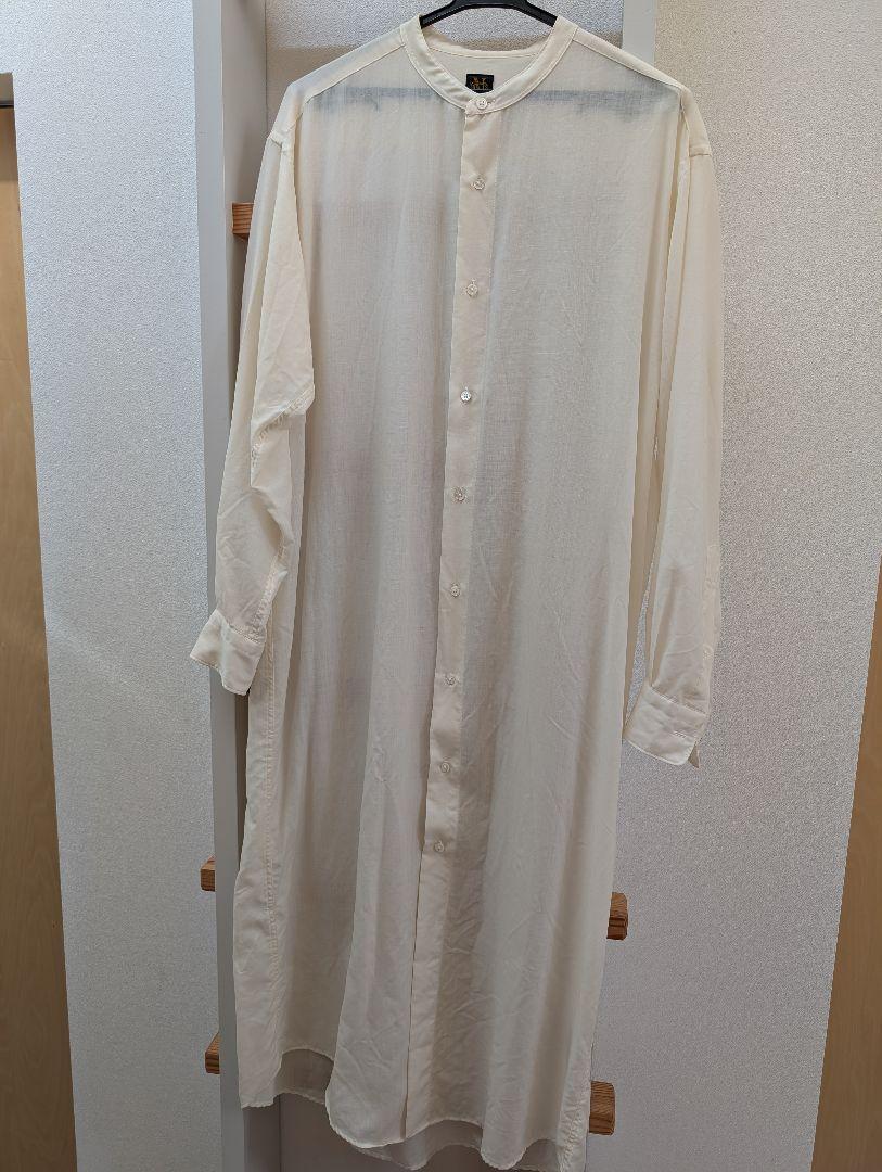 Summer Wool Band Collar One Piece　 アイボリー Summer Wool Band Collar One Piece アイボリー - メルカリ