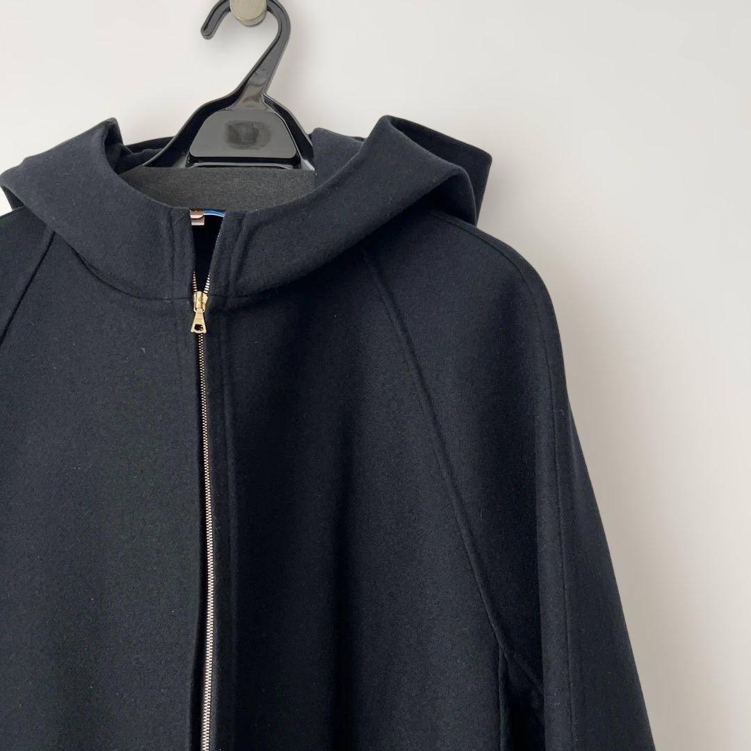 ダブルフェイスフーデッドコート SIZE