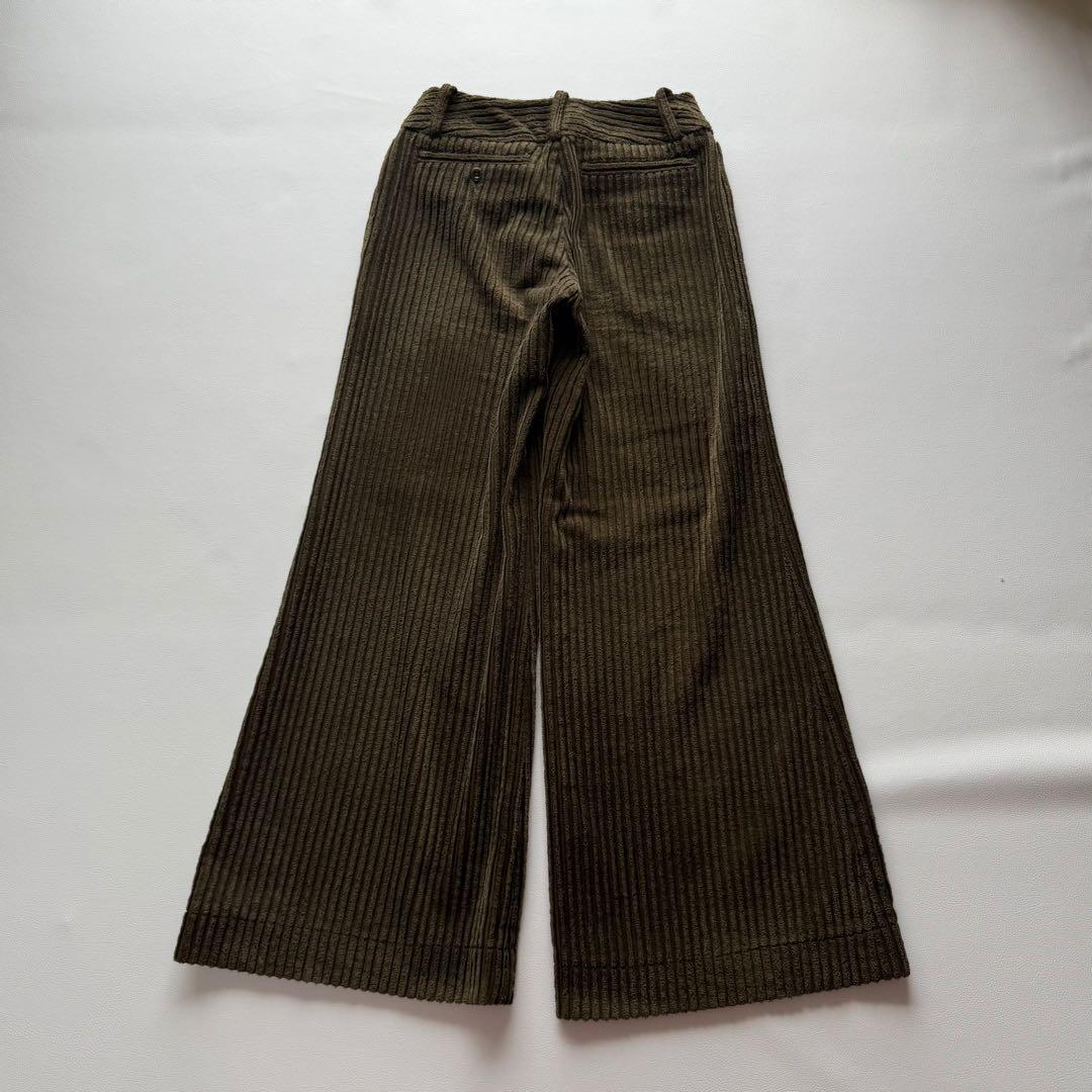 コーデュロイ ワイドパンツS
