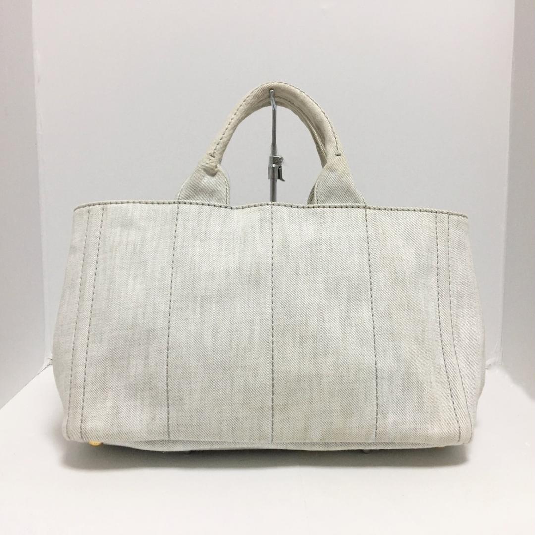 メルペイス プラダ CANAPA ライトグレー hPuvK-m32163625358 トートバッグ /コンディシ