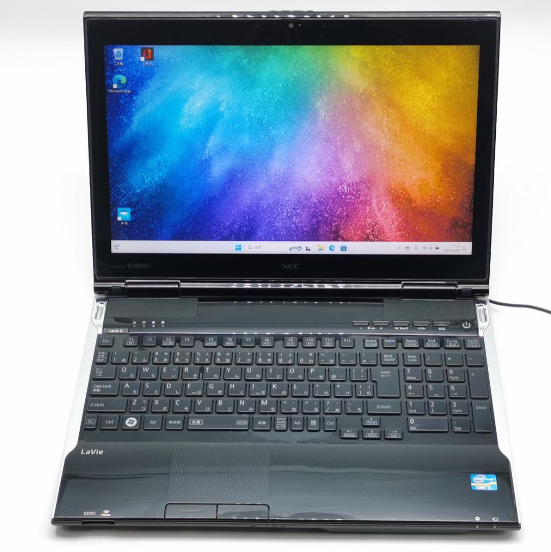 Nec ノートパソコン windows11 628gb NEC 最新Windows11 高性能Core i5 爆速SSD ノートパソコン