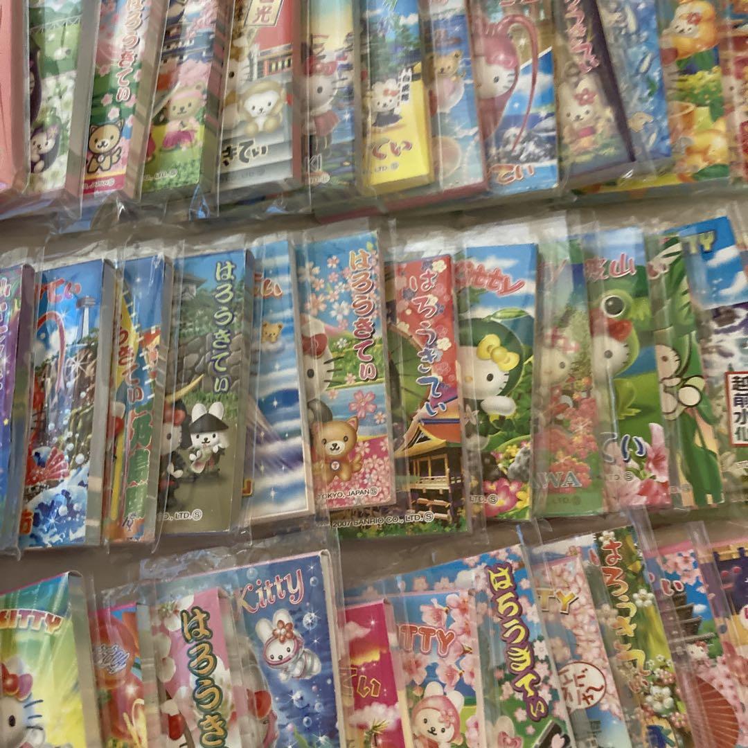 d*9様 ハローキティ 地域限定メモ　ランダム100枚　雪うさぎ〜沖縄　メモセッ