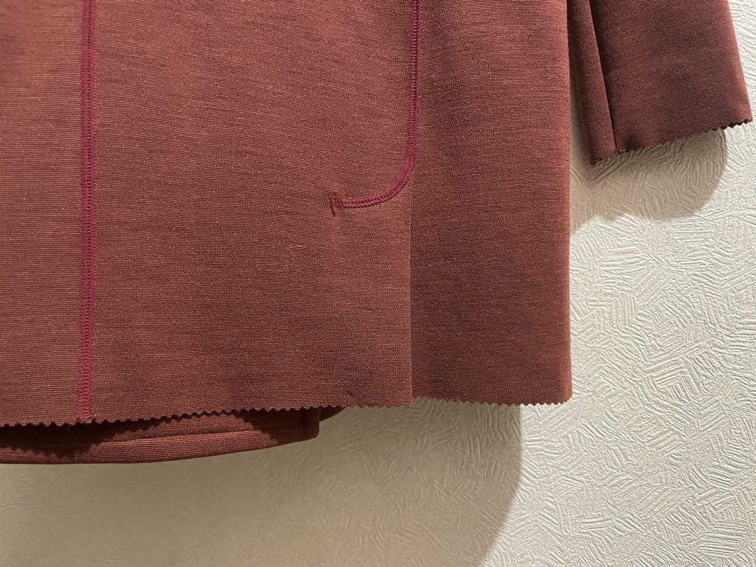 Kolor ピンキング ジャージー チェスター コート / カラー ウール Kolor ピンキング ジャージー チェスター コート / カラー ウール
