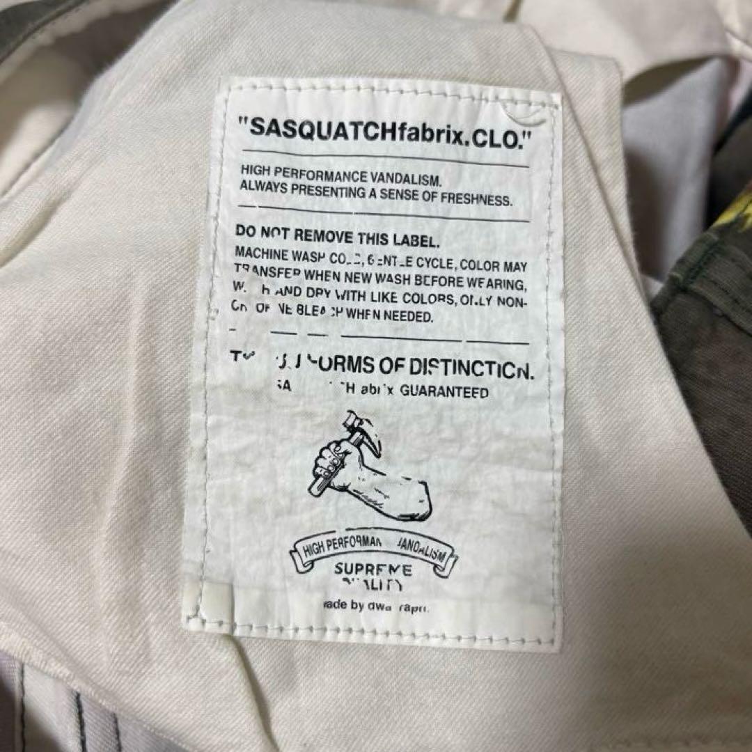 SASQUATCHfabrix. フルーツ スカル ハーフパンツ