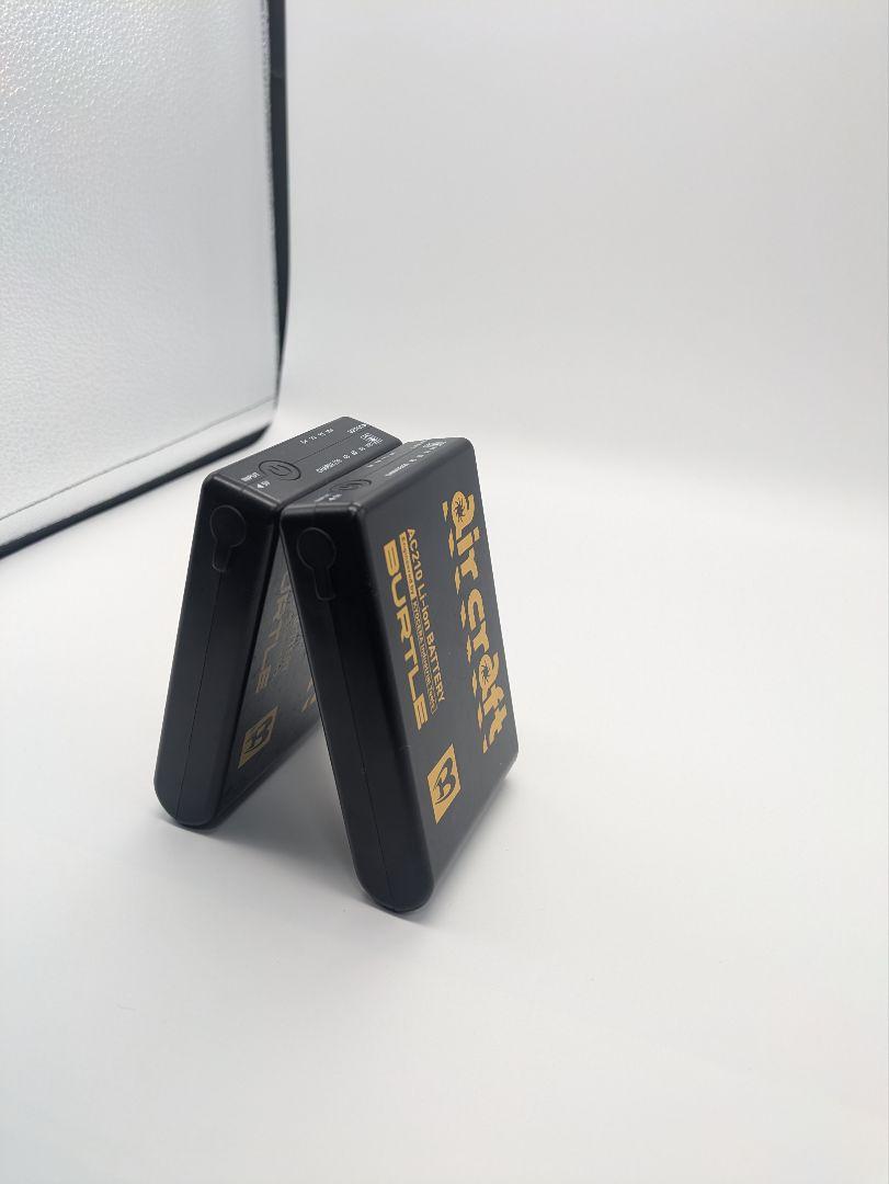 【動作OK】BURTLE バートル AC210 バッテリー2個セット　中古 動作OK】BURTLE バートル AC210 バッテリー2個セット 中古