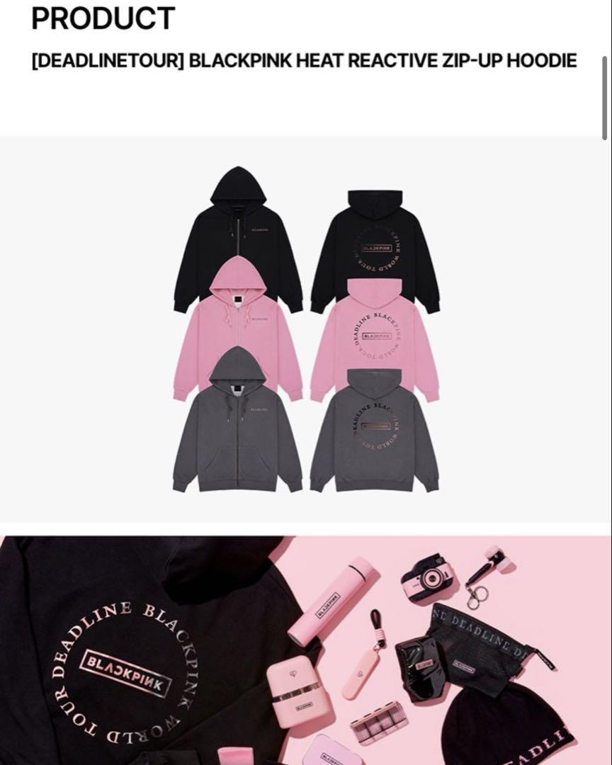 BLACKPINK DEADLINE パーカー