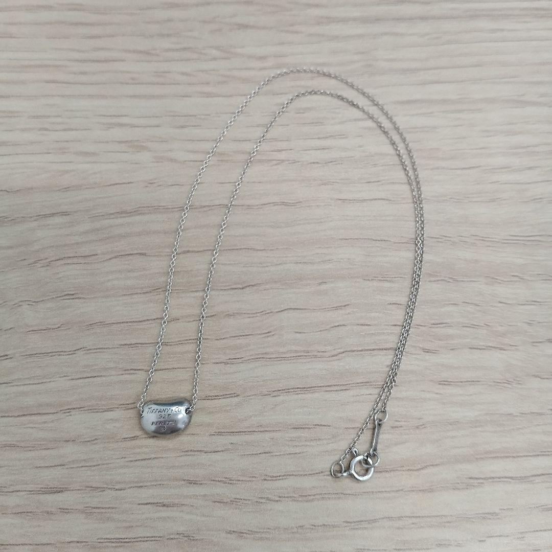 TIFFANY & CO. ティファニー　ネックレス　ビーンズ　シルバー