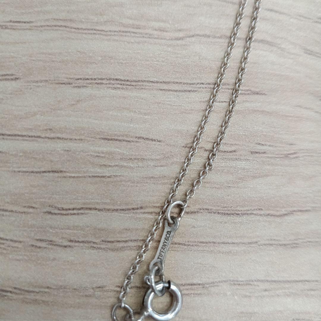 TIFFANY & CO. ティファニー　ネックレス　ビーンズ　シルバー